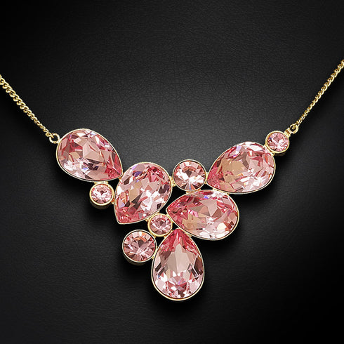 Кулон "Fillori Burvība (Light Rose)" с кристаллами Preciosa™